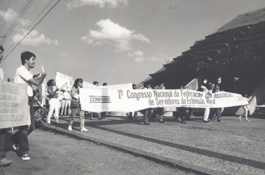 Manifestação 1º Congresso FASER