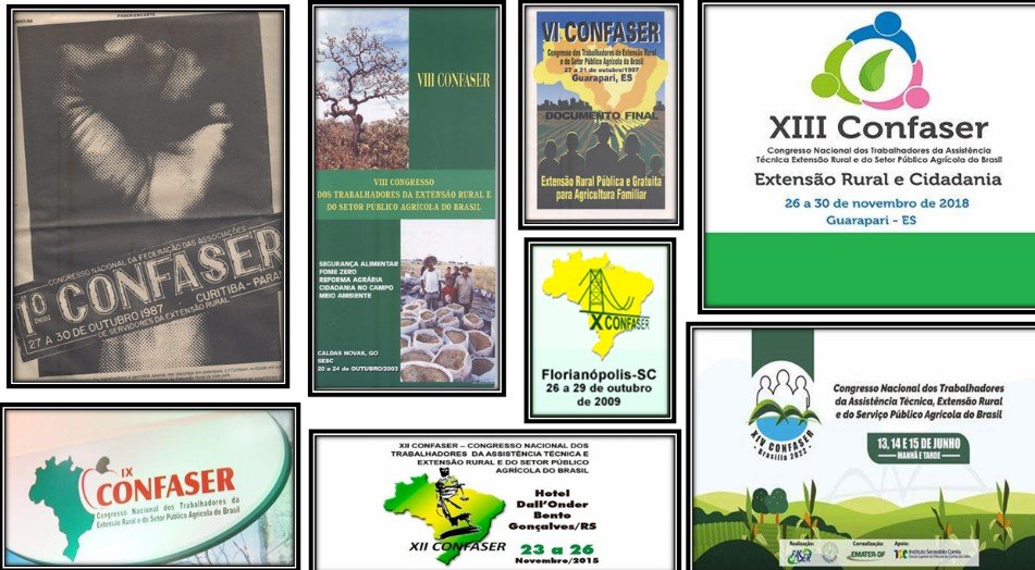 Cartazes dos CONFASER